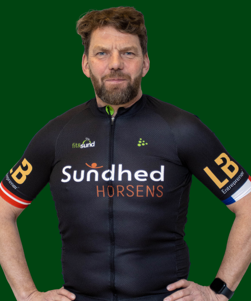 Træner Lars Jensen Team Fit&Sund Cycling