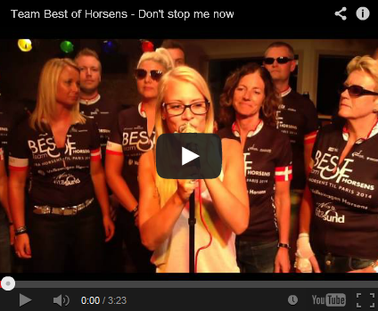 YES! Team Best of Horsens - Don't stop me now 