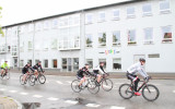 2. etape i sol, godmorgen og fotos fra løbsstarten..!