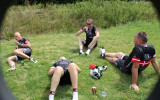 Flere fotos fra dagens etape...