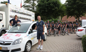 101 km. ude på 3. etape...