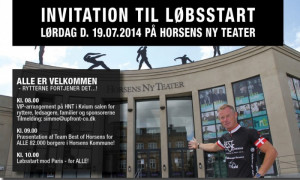 Invitation til løbsstart